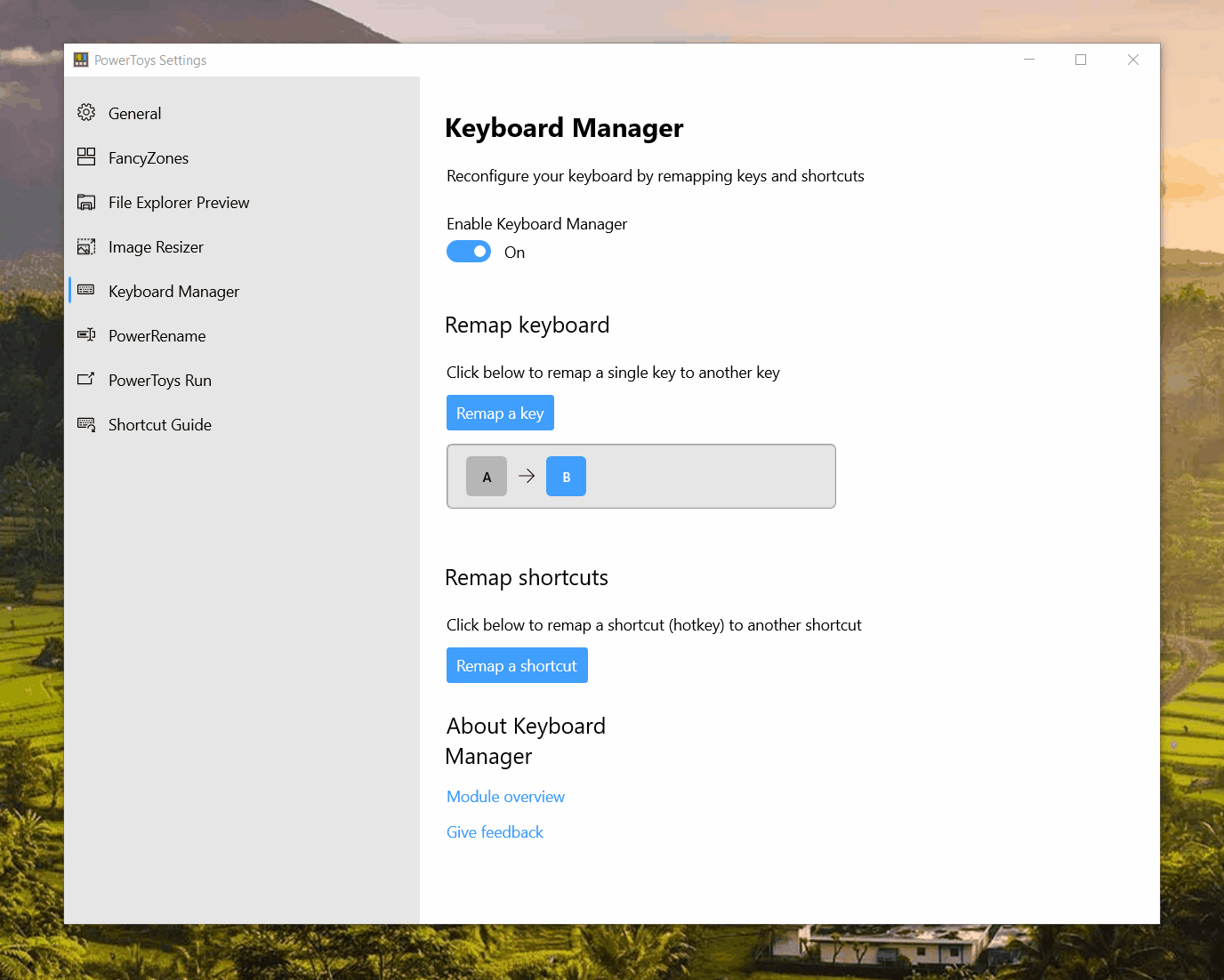 Keyboard Manager 键盘映射